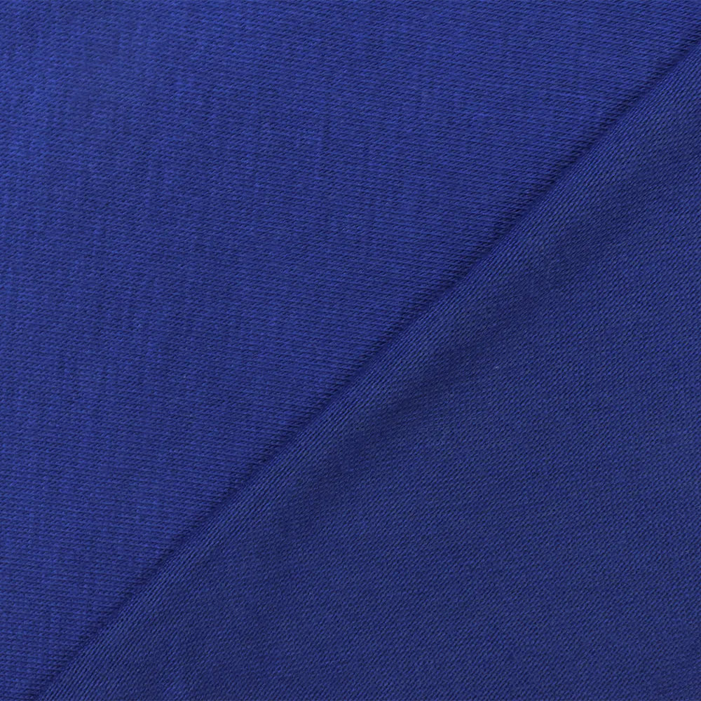 1 3/4 YD PC-Royal Blue Solid Stretch Rayon Jersey Knit Fabric