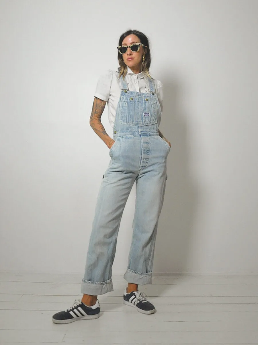 1960's Big Smith Faded Overalls