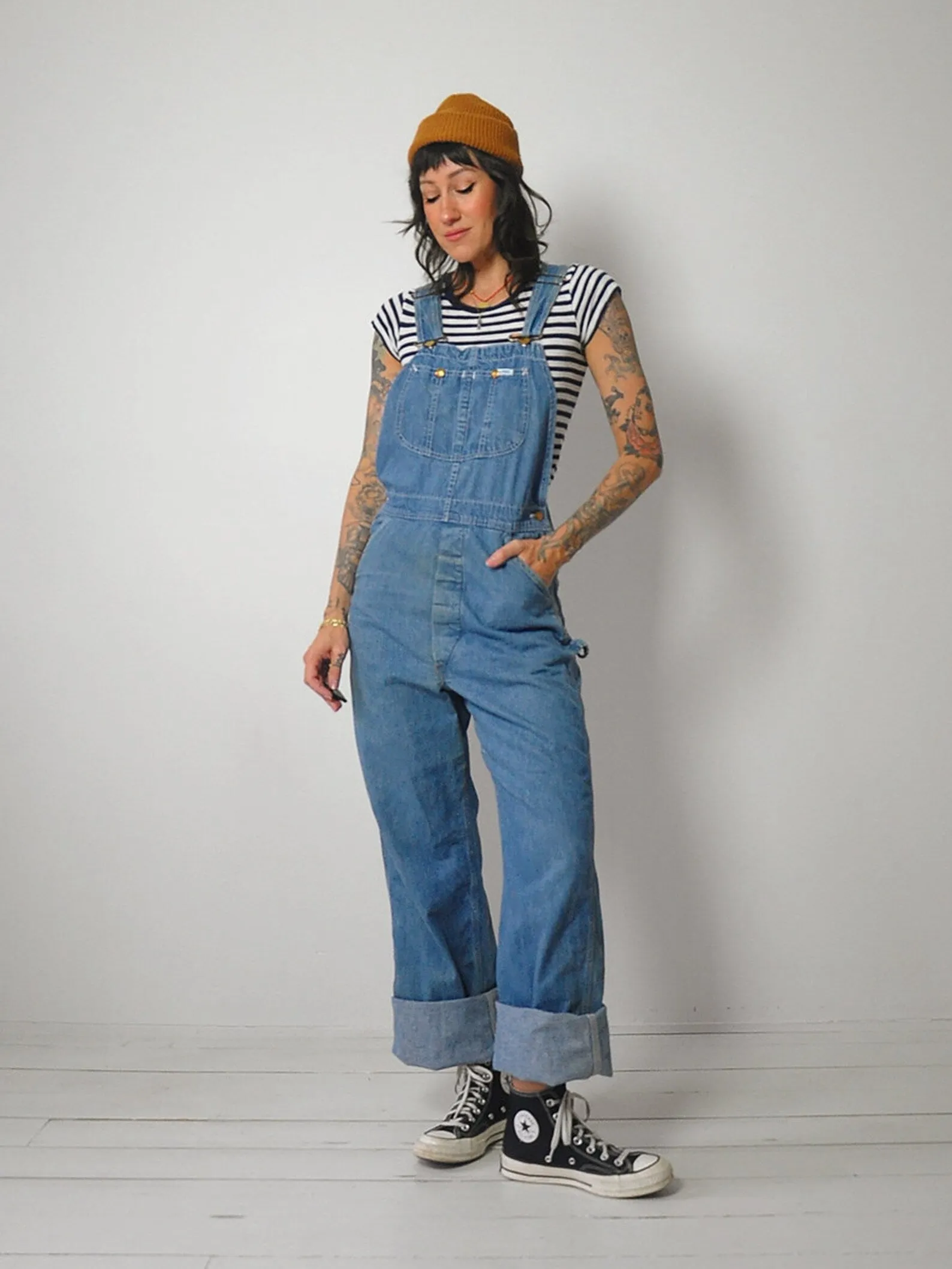 1970's Soft & Faded Lee Overalls