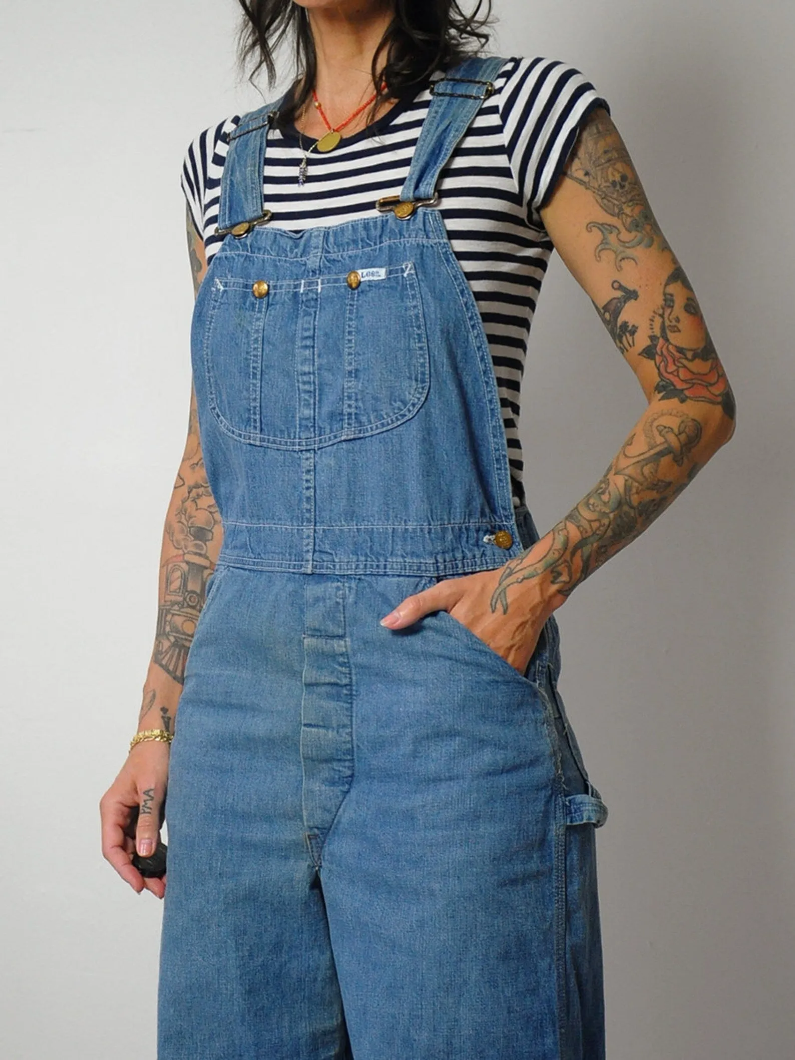 1970's Soft & Faded Lee Overalls