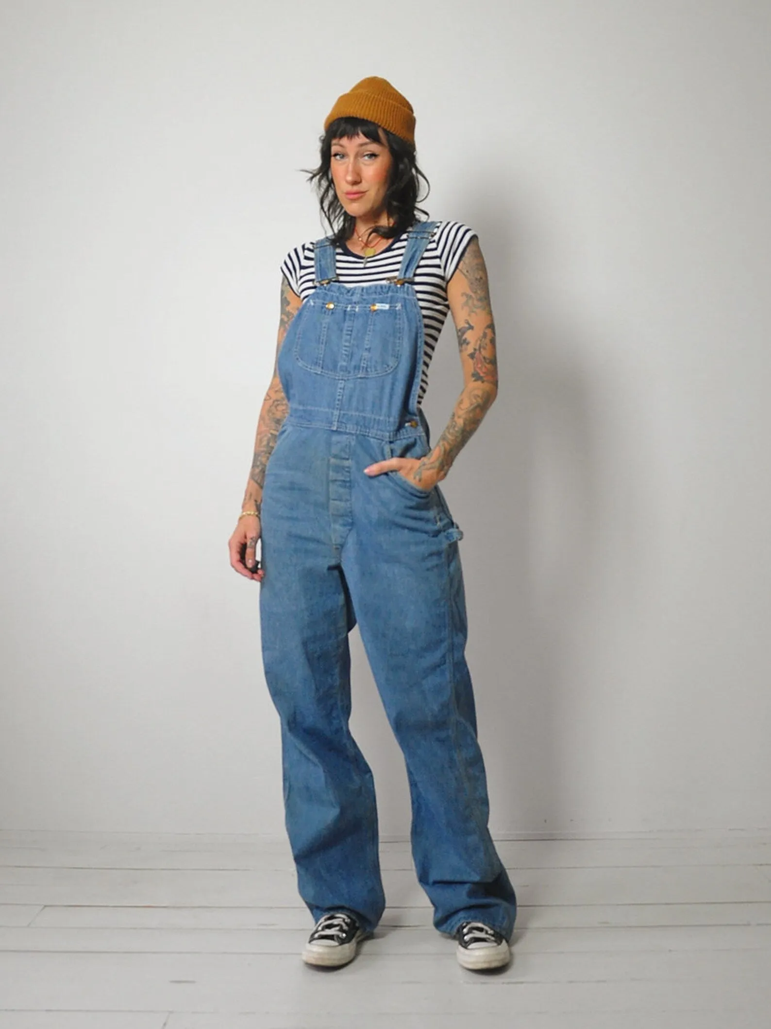 1970's Soft & Faded Lee Overalls