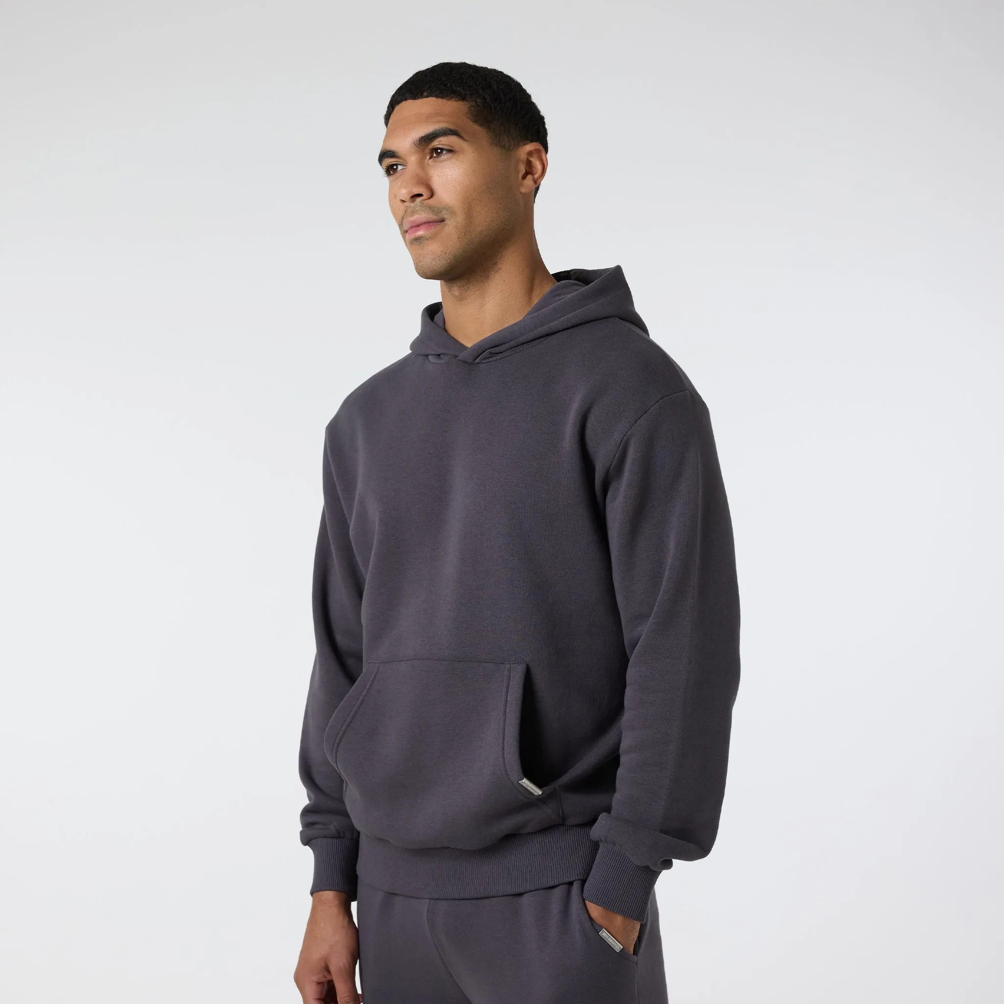 2-Pack Relaxed Fit Hoodies | Black / Dark Grey