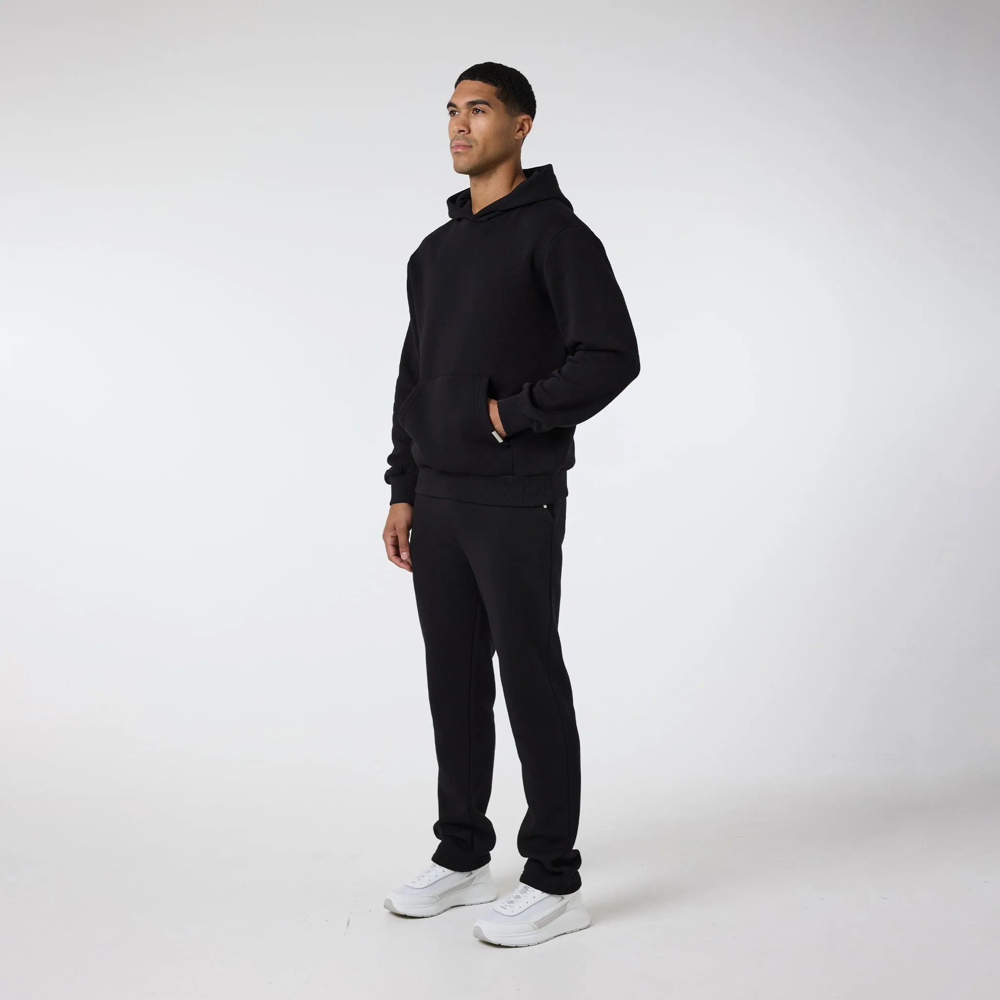 2-Pack Relaxed Fit Hoodies | Black / Dark Grey