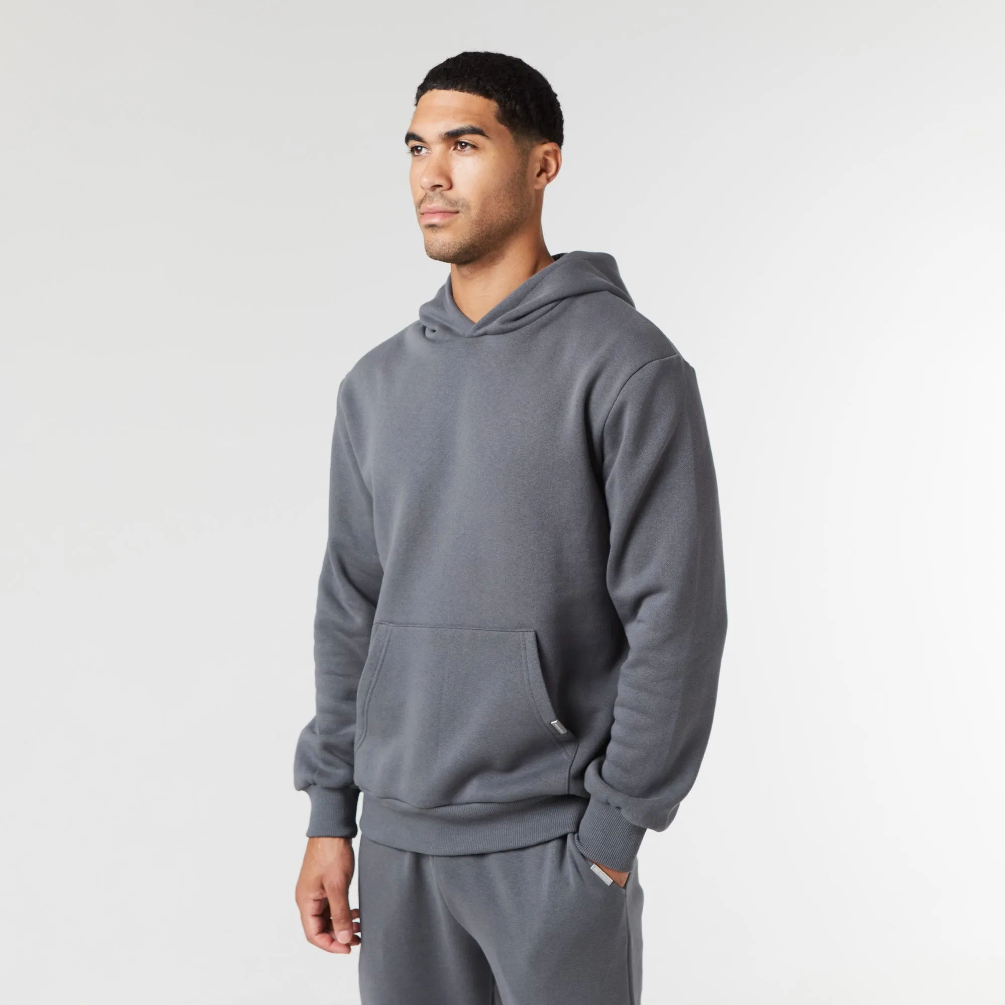 2-Pack Relaxed Fit Hoodies | Black / Graphite