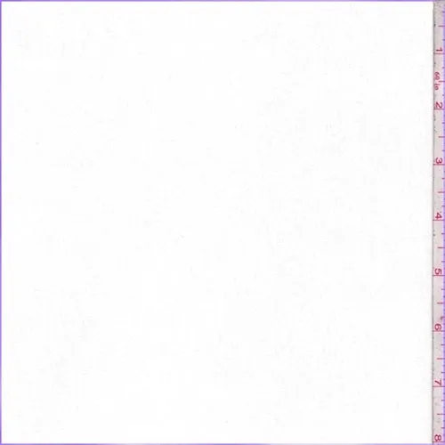 2 YD PC-White Rayon Challis Fabric