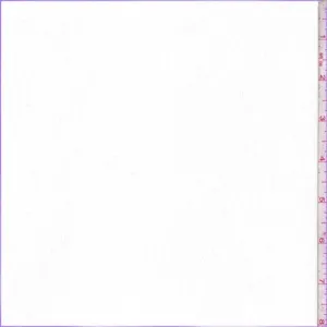 2 YD PC-White Rayon Challis Fabric