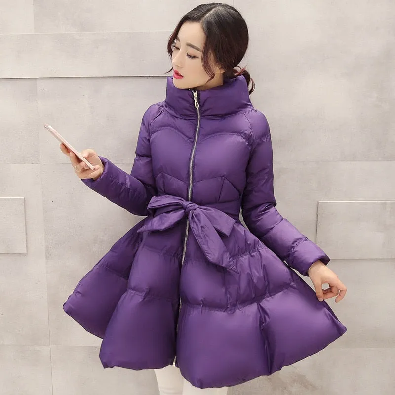 2022 New Fashion winter coat women warm outwear Padded cotton Jacket coat Womens Clothing High Quality parkas manteau femme R853