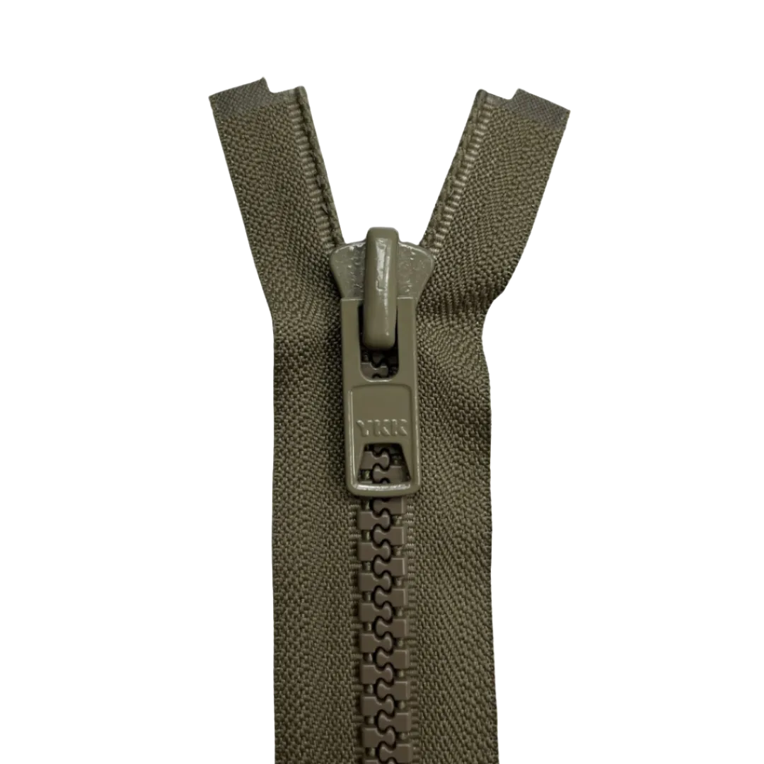 26" Molded, Separating One-Way YKK® #10 Molded Tooth Zipper - Tan499 (Sold per Each)