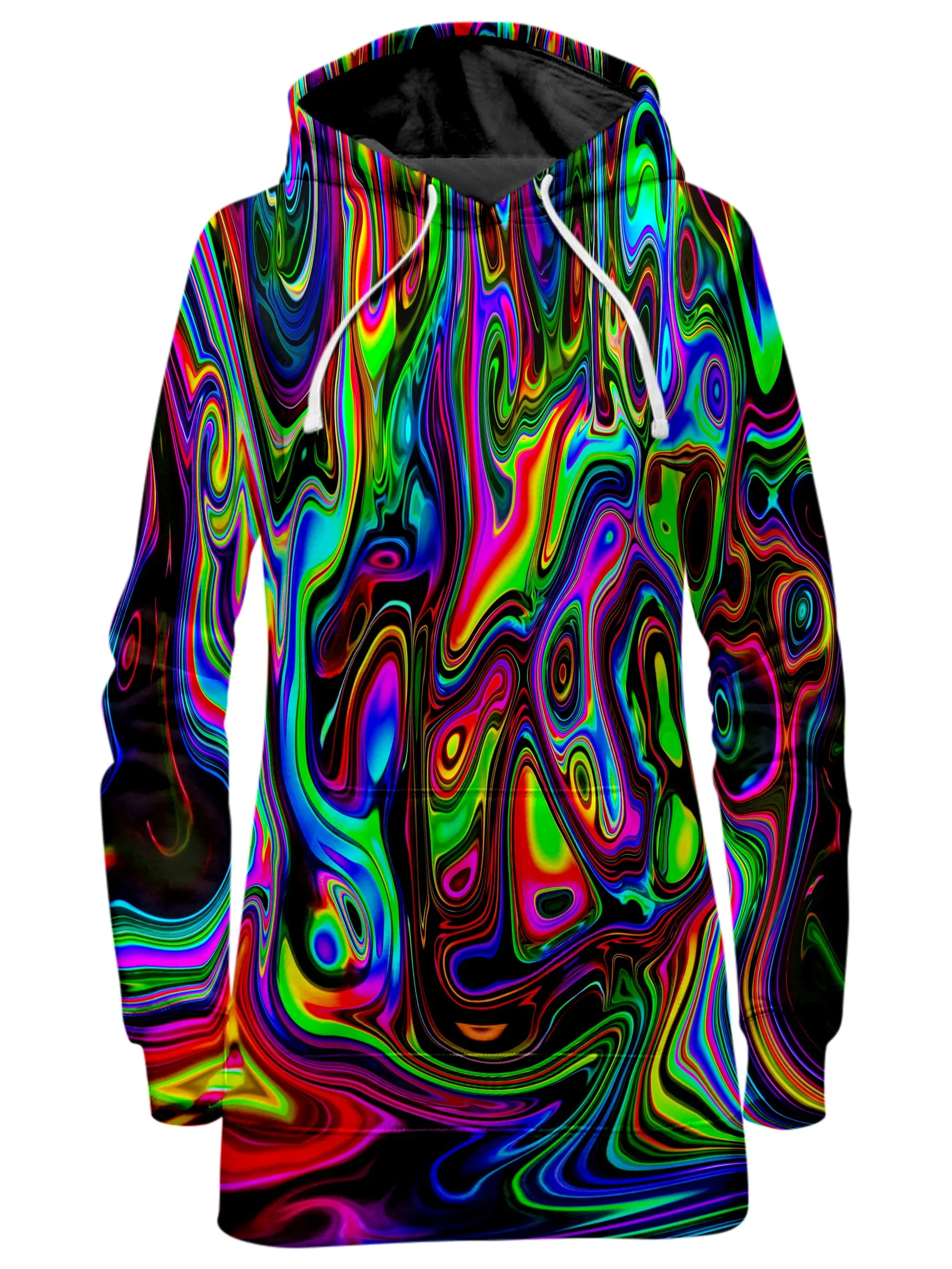 Acid Drop Hoodie Dress