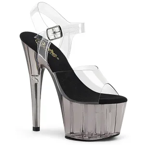 ADORE-708T Smoke Tinted Platform Exotic Dancer Shoe