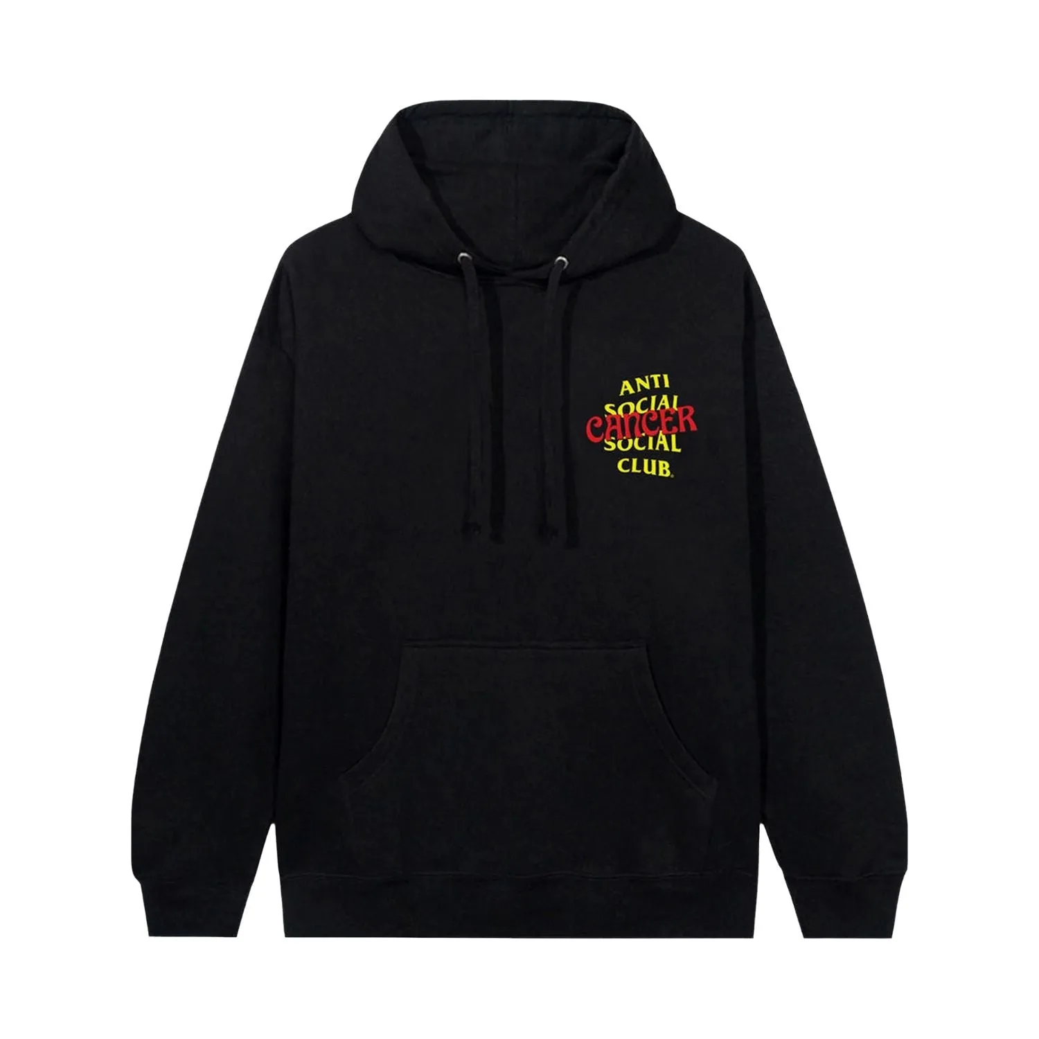 Anti Social Social Club Cancer Hoodie Black