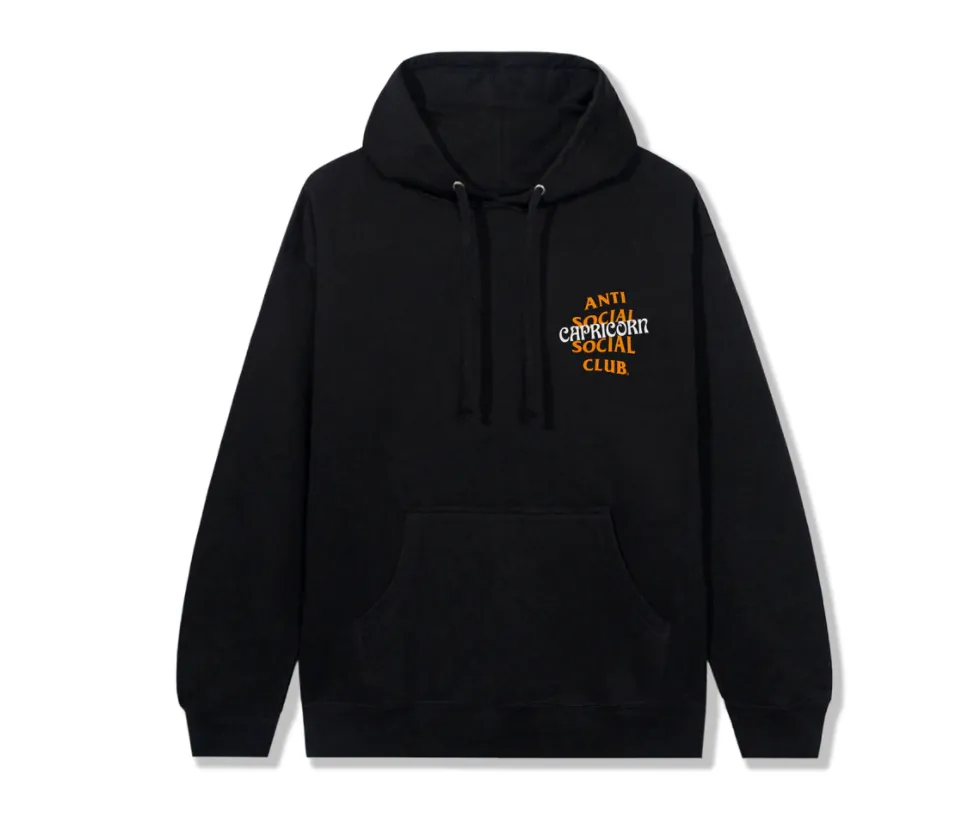 Anti Social Social Club Capricorn HoodieBlack