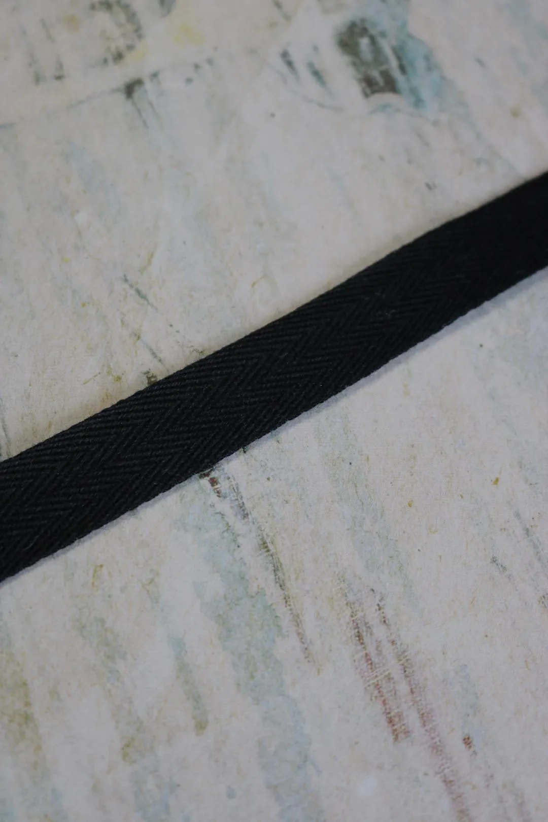 Black 5/8" Twill Tape