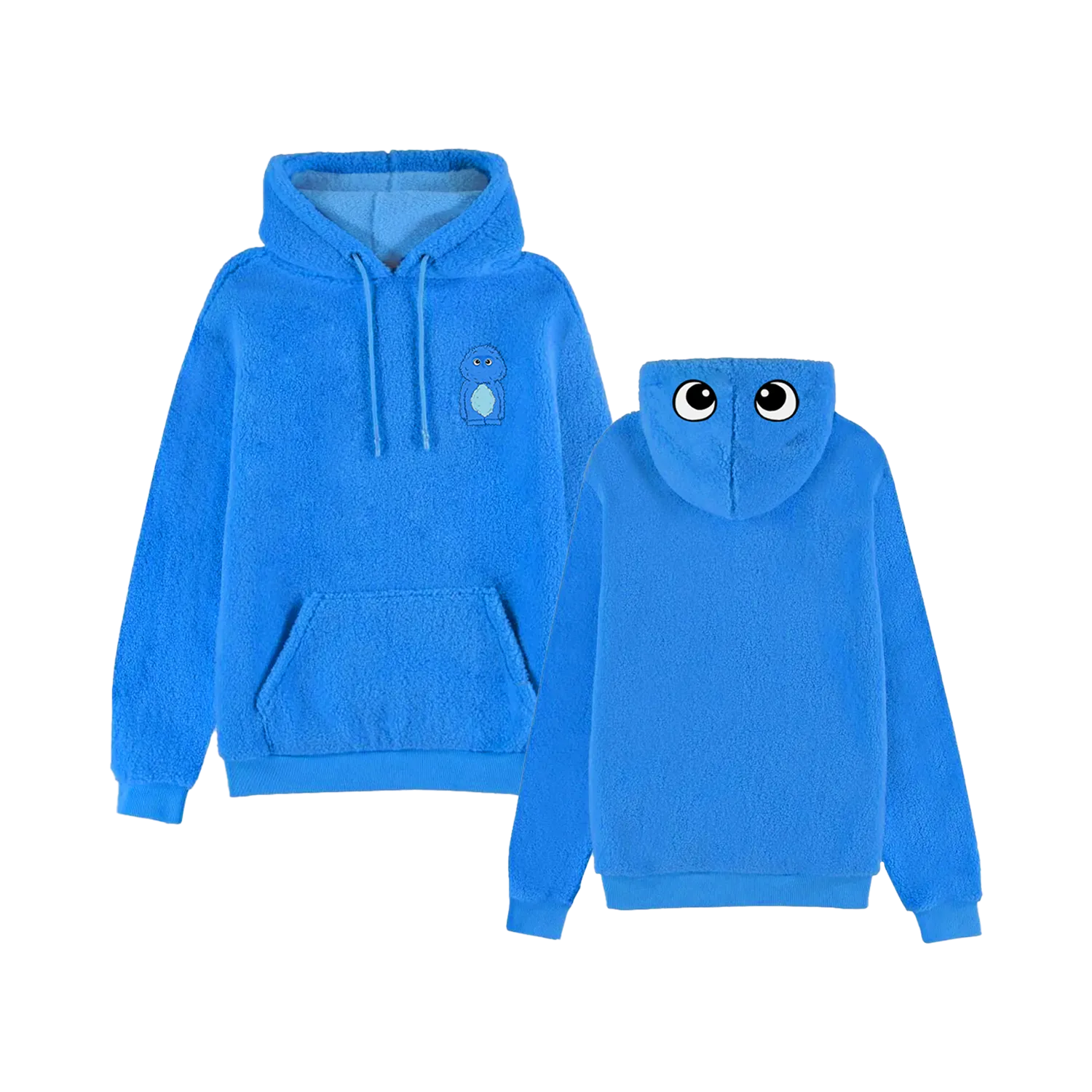 Blue Monster Hoodie