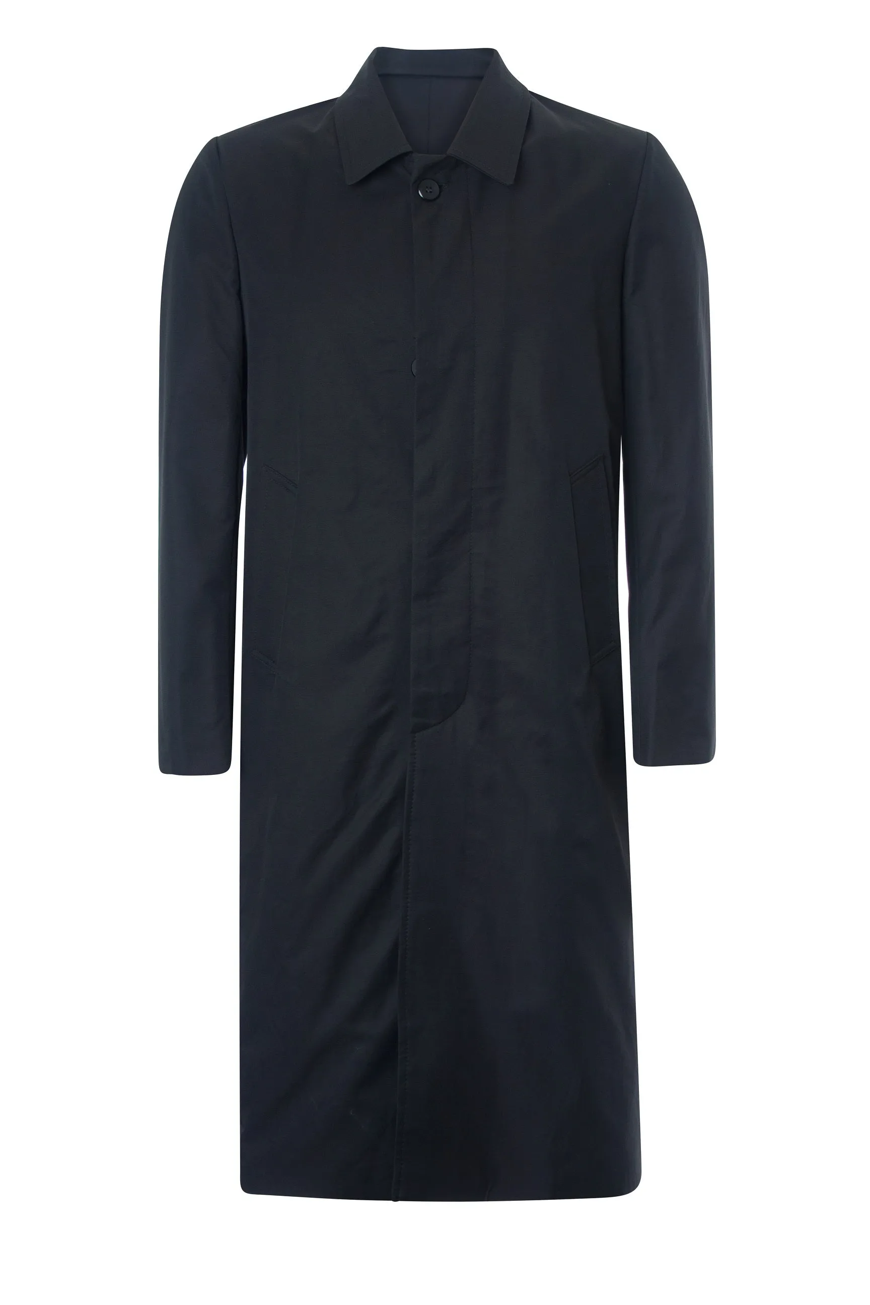 Boys Long Black Rain Coat