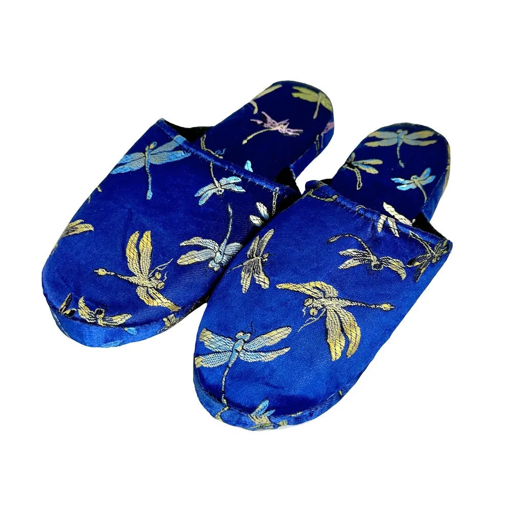 Brocade Comfy Slipper - Dragonfly