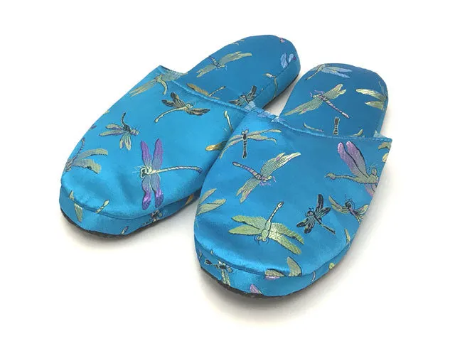 Brocade Comfy Slipper - Dragonfly