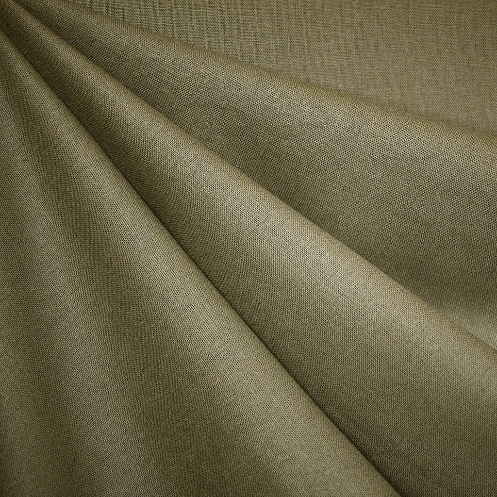 Brussels Washer Linen Blend Solid Jungle