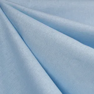 Brussels Washer Linen Blend Solid Sky Blue