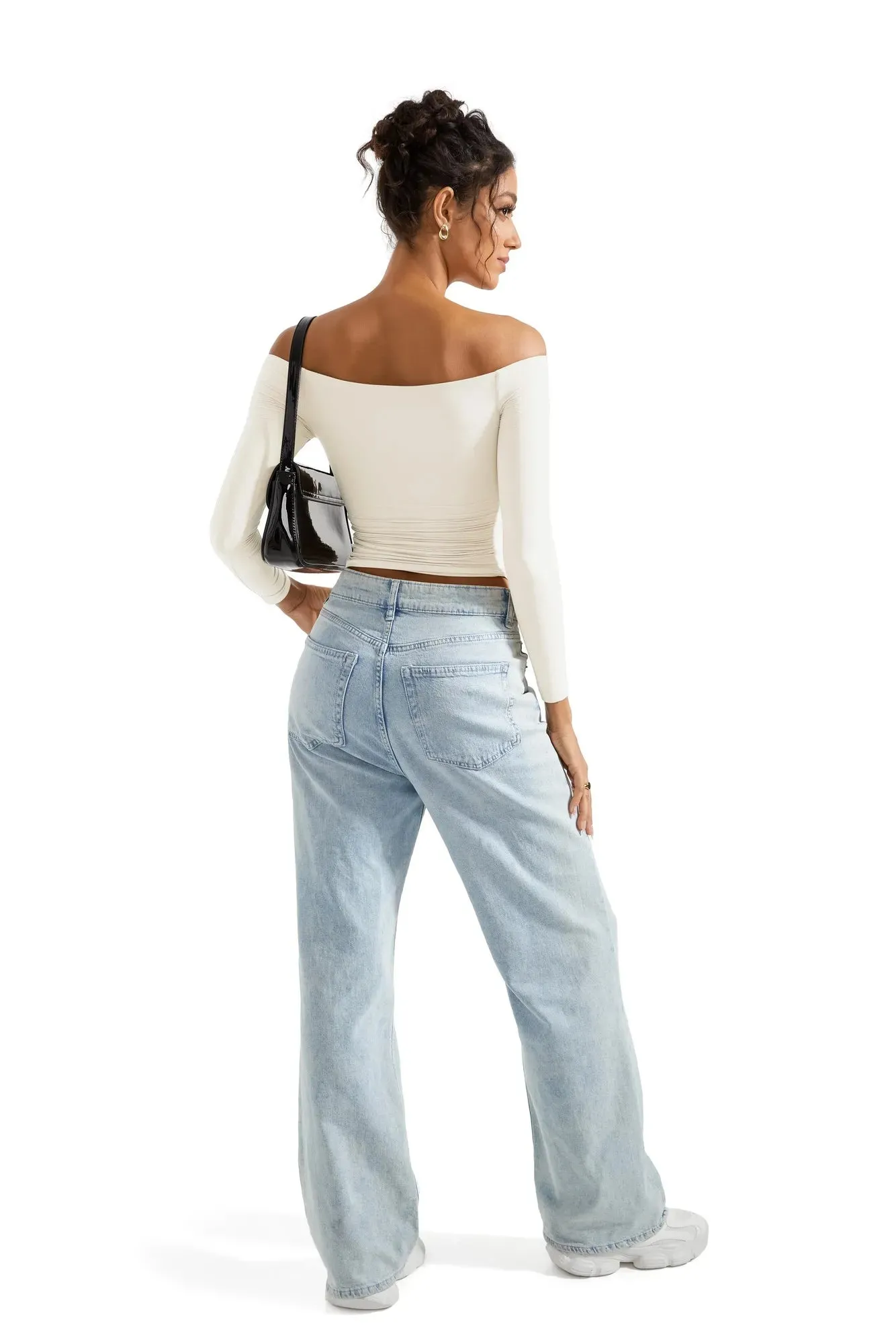 Buttery Soft Off Shoulder Shirt - Long Sleeve