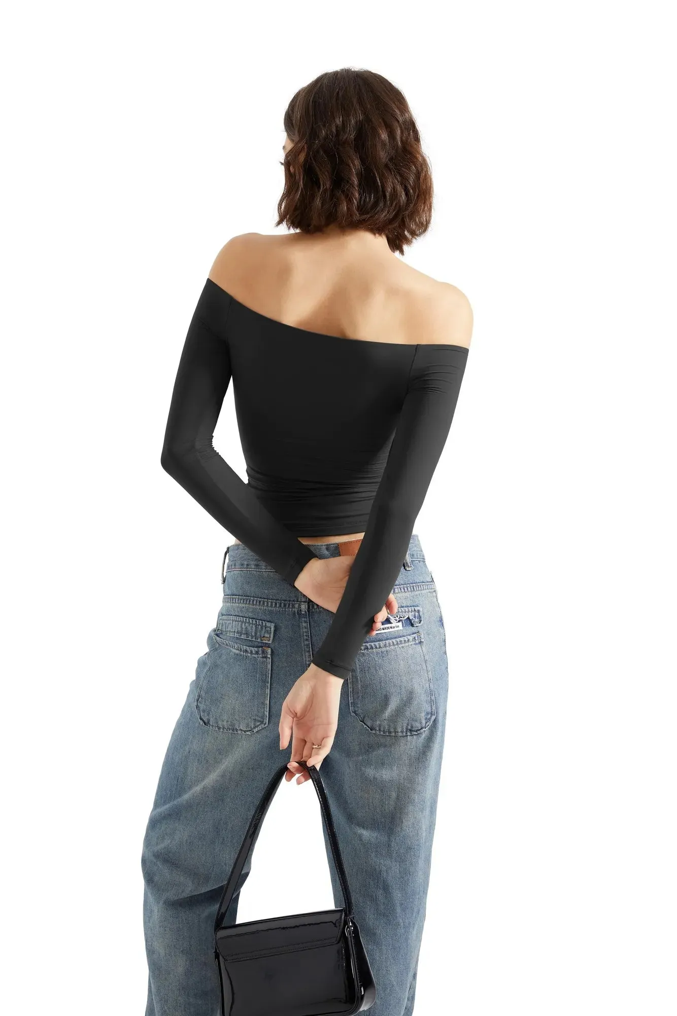 Buttery Soft Off Shoulder Shirt - Long Sleeve