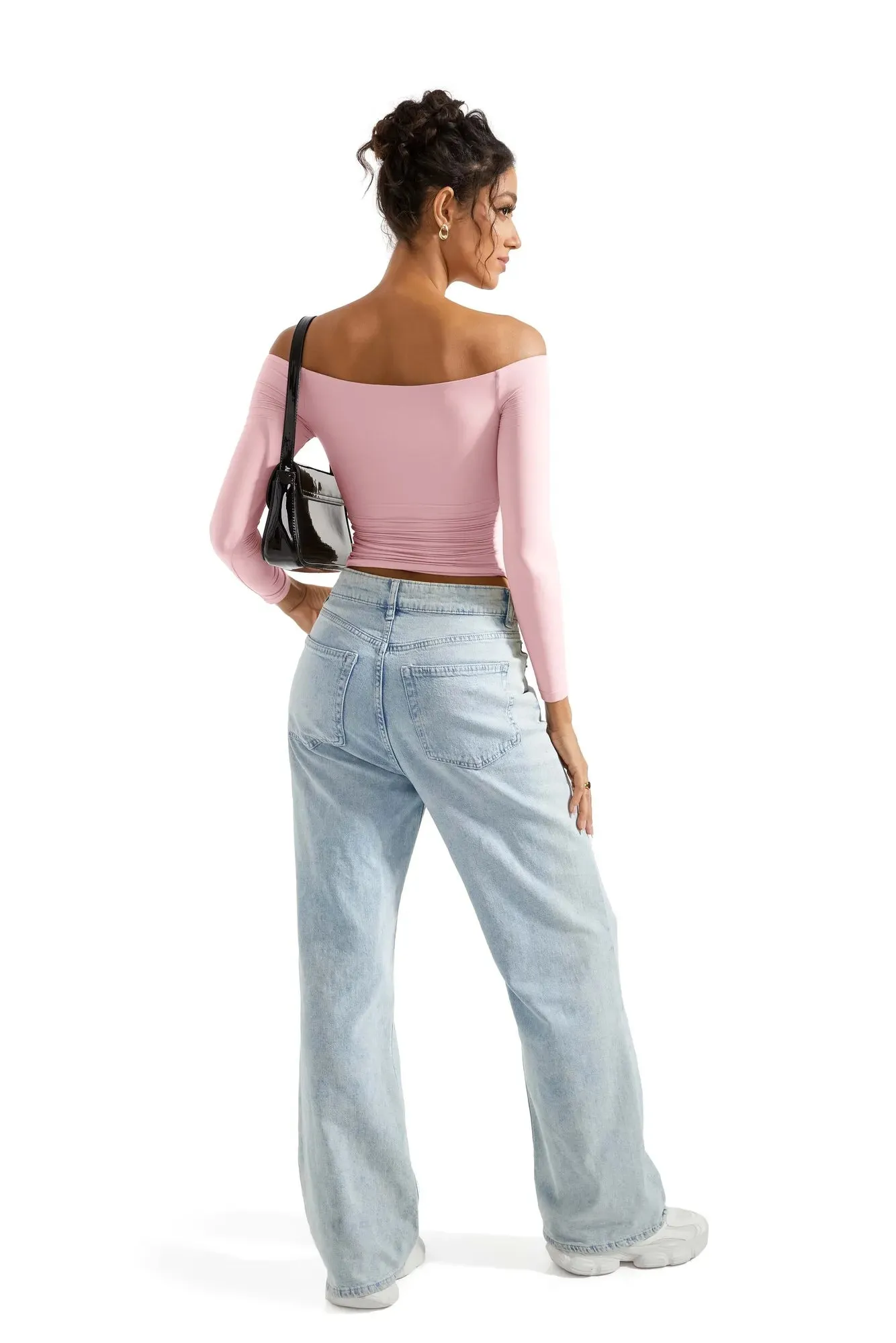 Buttery Soft Off Shoulder Shirt - Long Sleeve