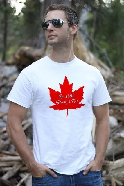 Canada Day Leisure Comfortable Tshirt