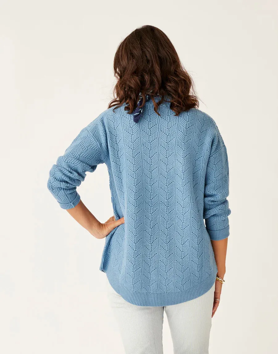 Carve Designs Rockvale Allover Stitch Sweater