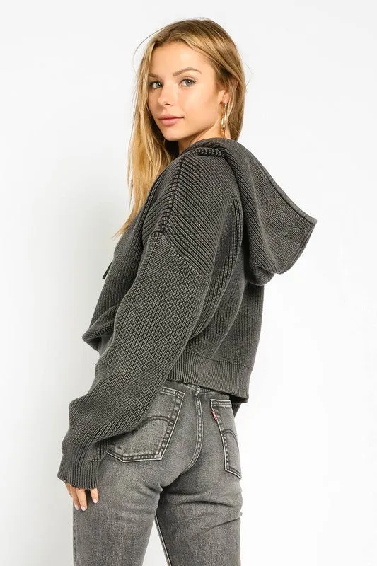 Charcoal Wash Sweater