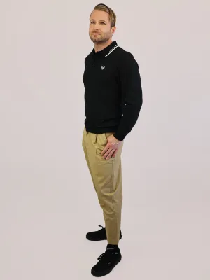 Claybourn Logo Long Sleeves Polo