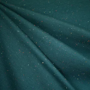 Confetti Speckled Sweatshirt Fleece Evergreen