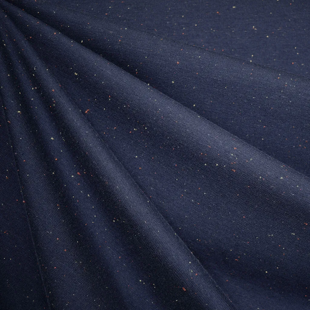 Confetti Speckled Sweatshirt Fleece Navy