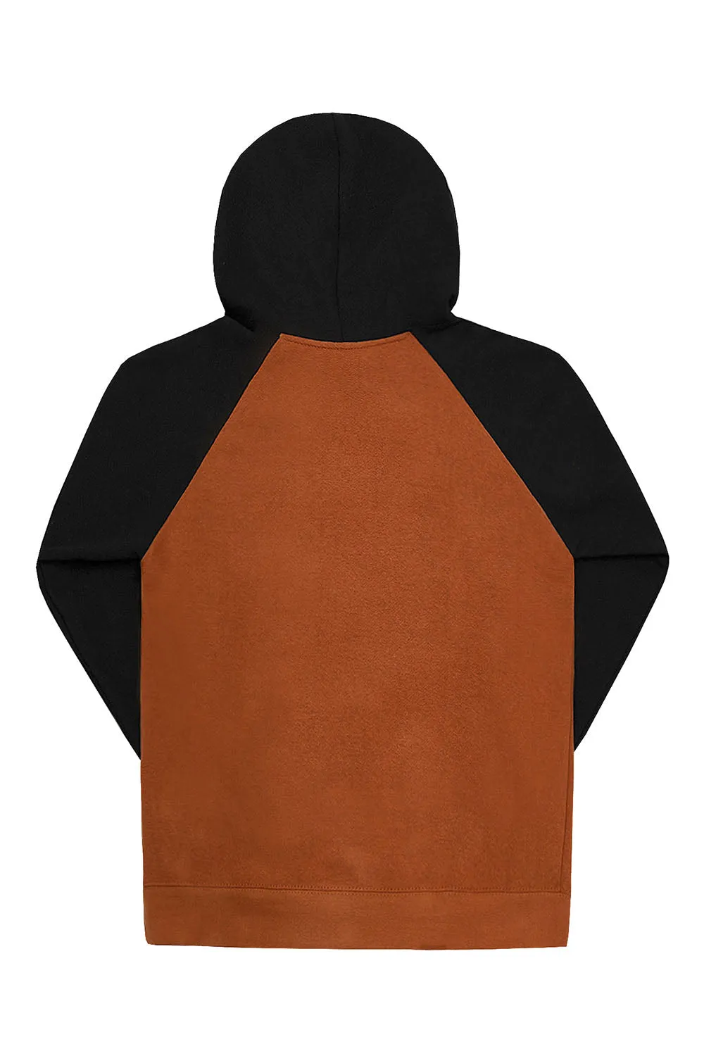 Contrast Raglan Sleeve Pullover Hoodie (New Colorways)