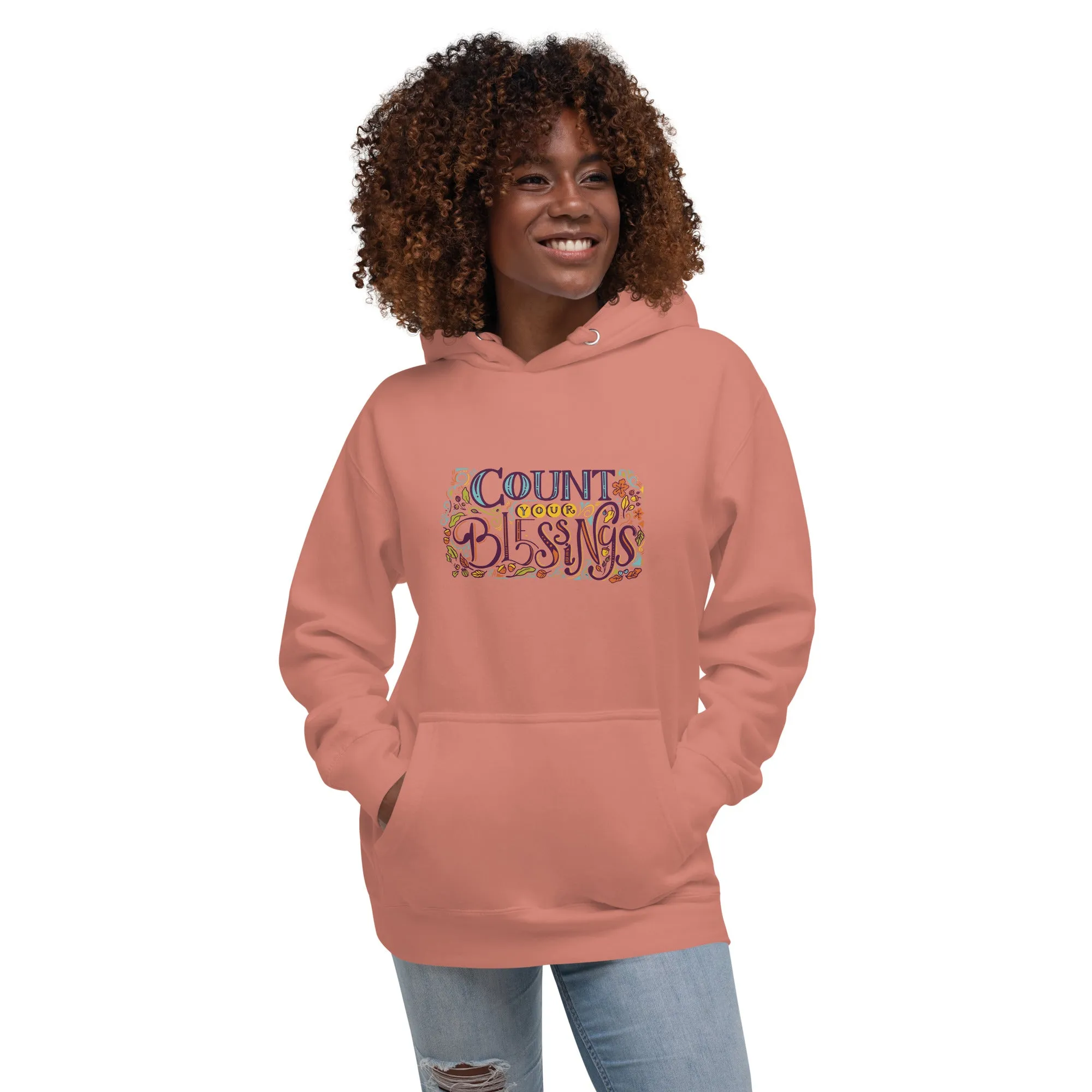 Count Your Blessings Christian Hoodie