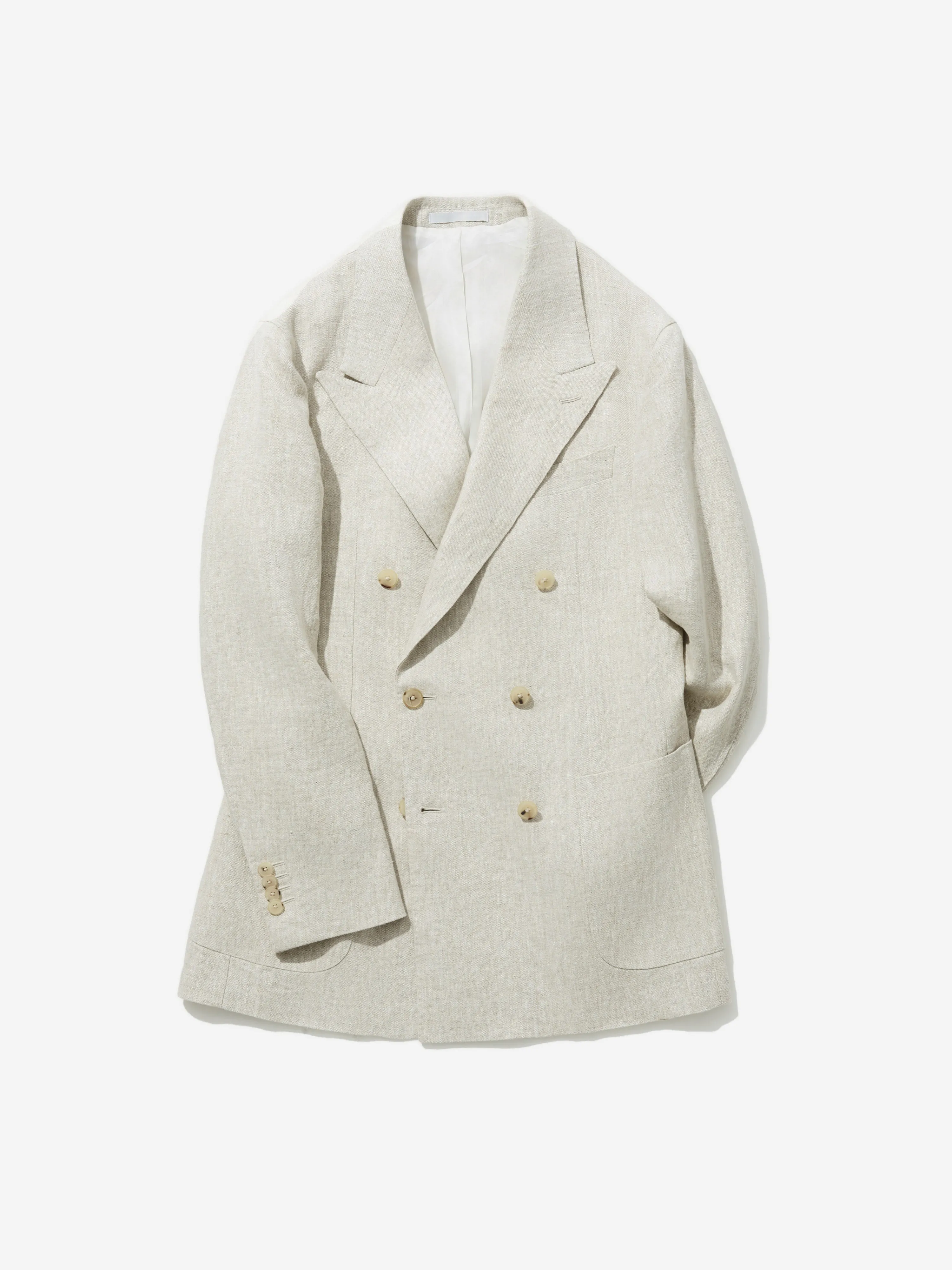 Cream Beige Linen Suit (DB)