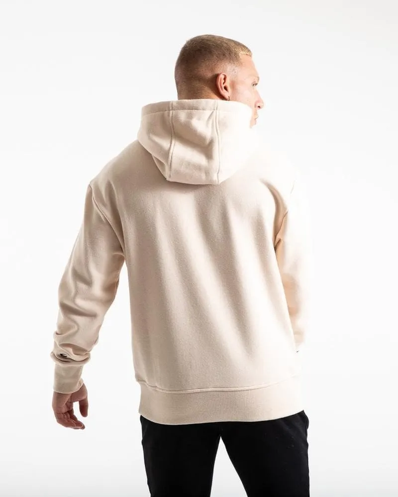 ESTABLISHED UNISEX HOODIE - STONE