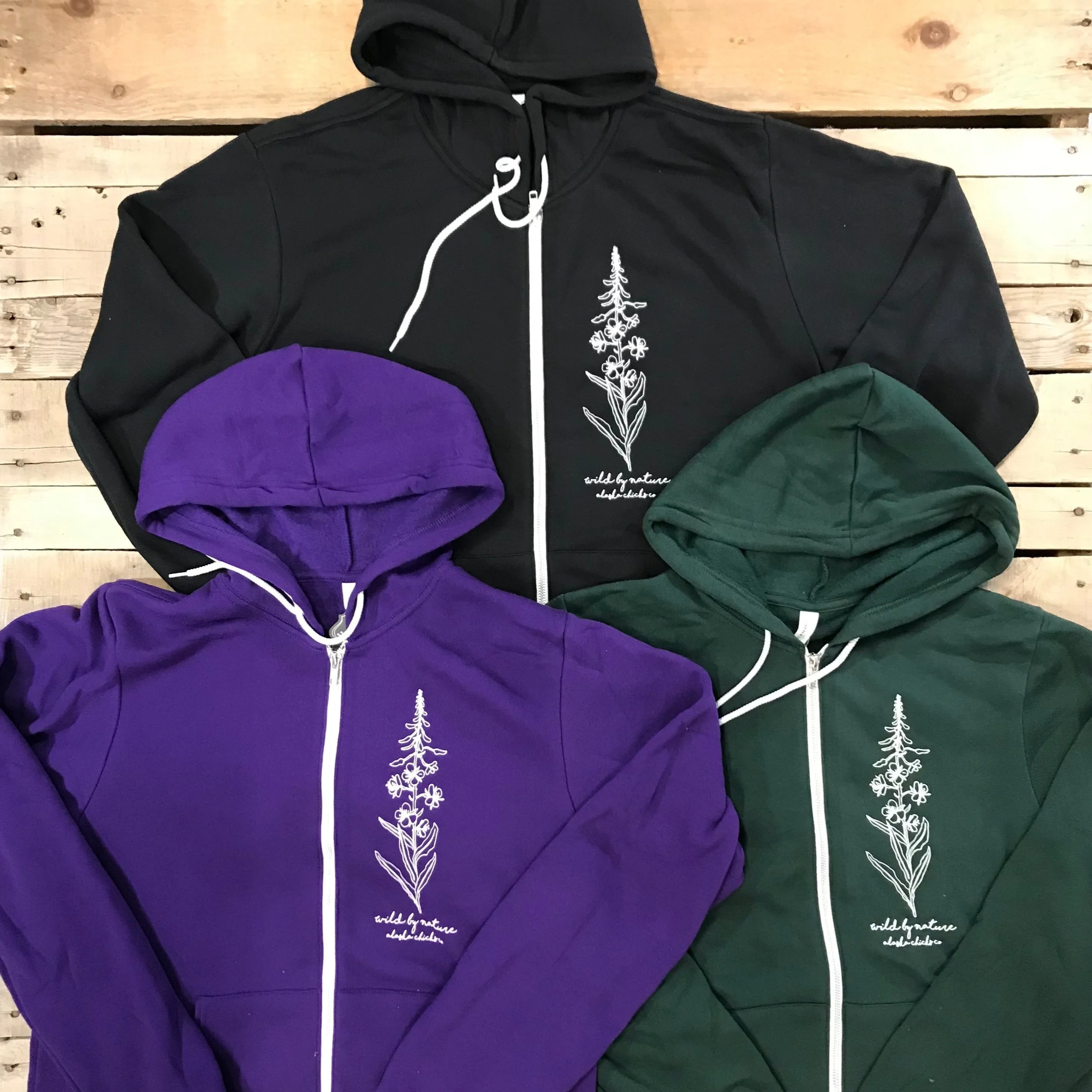 Fireweed Zip-Up Hoodie