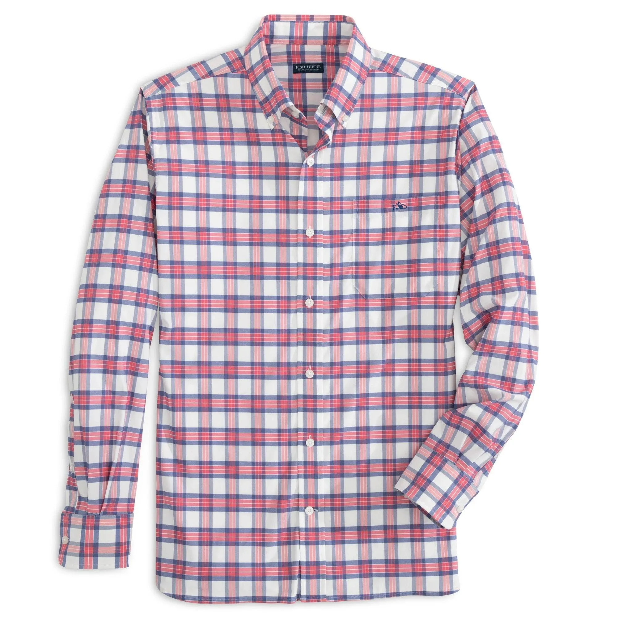 Fish Hippie Rowe Plaid Shirt LS