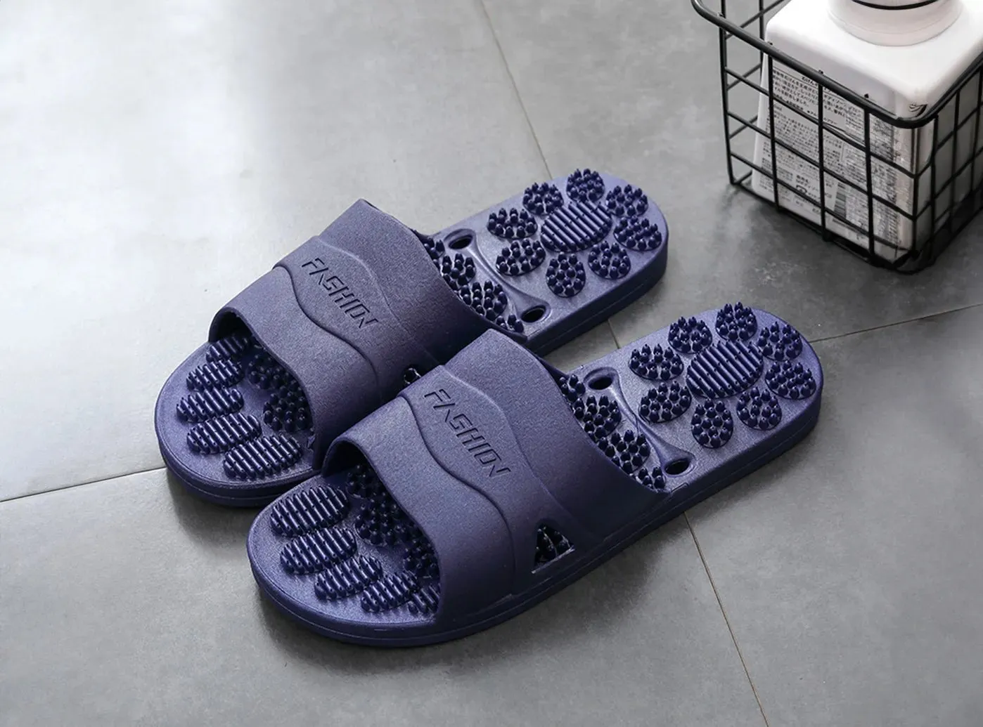 FitVille Men's Massage Slippers