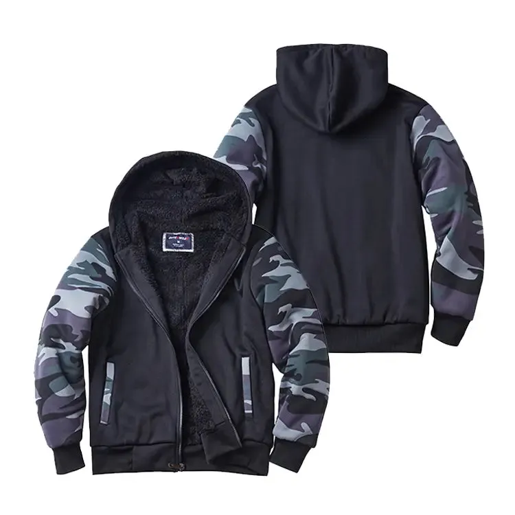 Fleece Lined Hoodie Mens