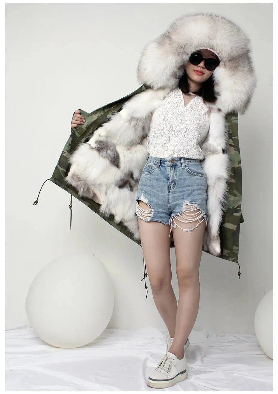 Fox Fur Lined Parkas