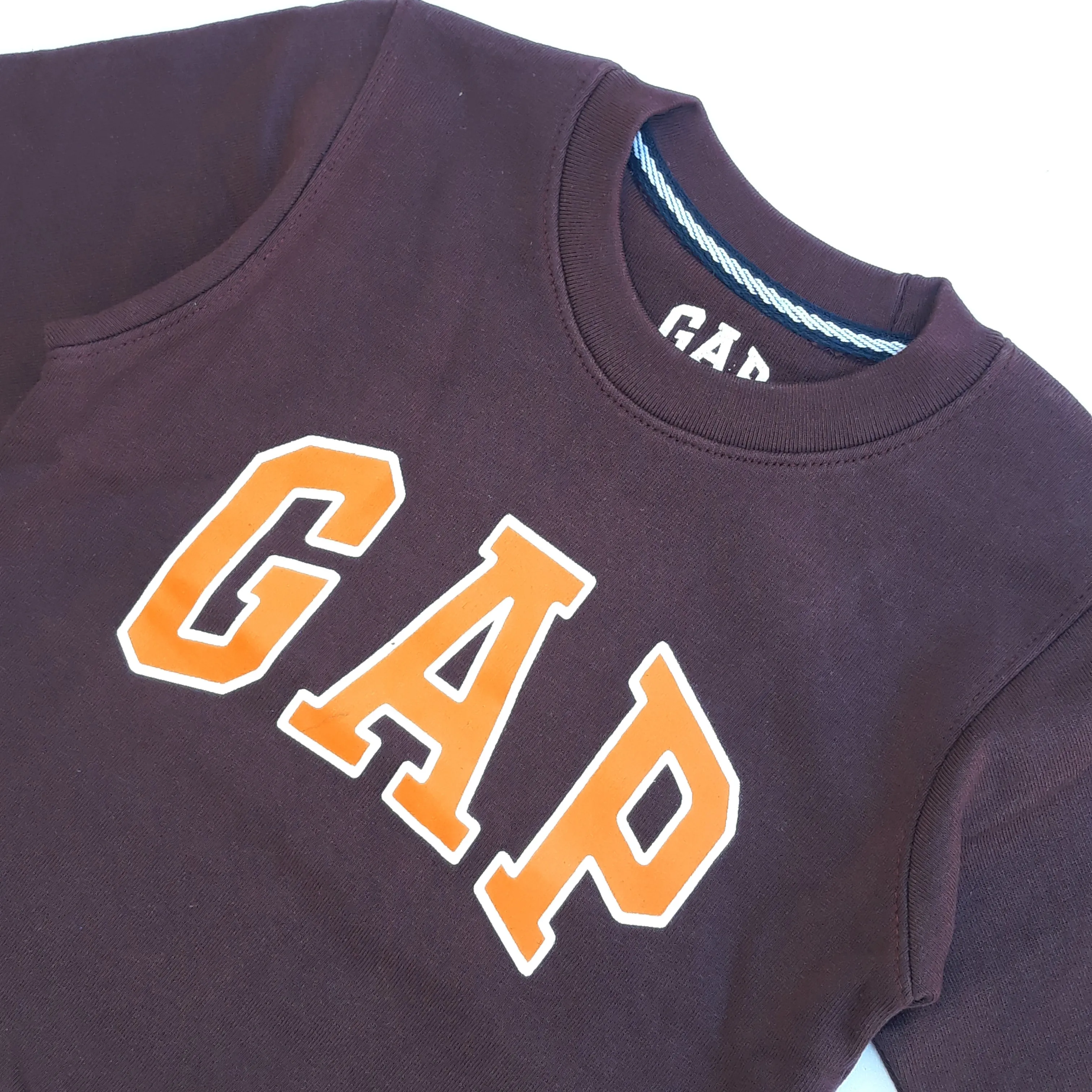 GP - Kids 'Burgundy' Printed Terry Sweatshirt GP388