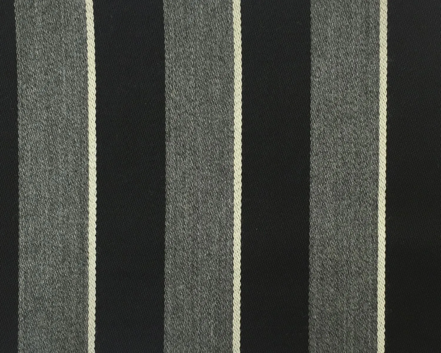 Grey, Black And White Blazer/Boating Stripe 2 1/4'' Repeat Jacketing