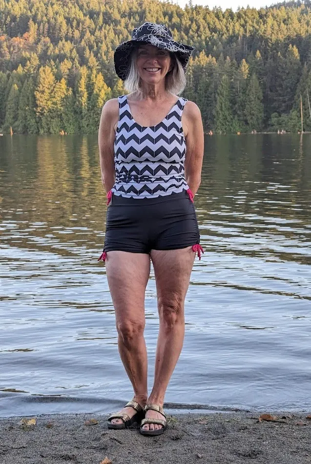 Hana Swim Top PDF Sewing Pattern Sizes B-M