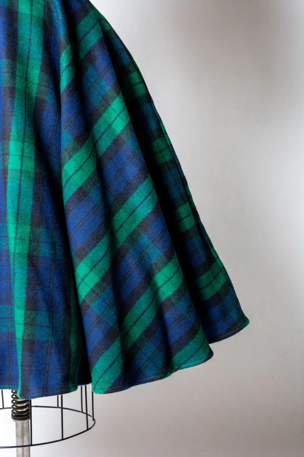 Haute Circle Skirt - Flannel, Watch Plaid