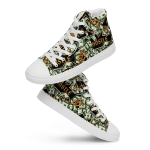 high top canvas shoes