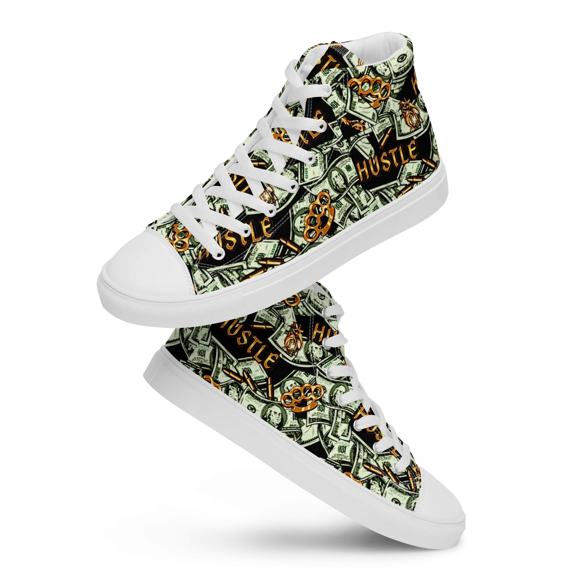 high top canvas shoes