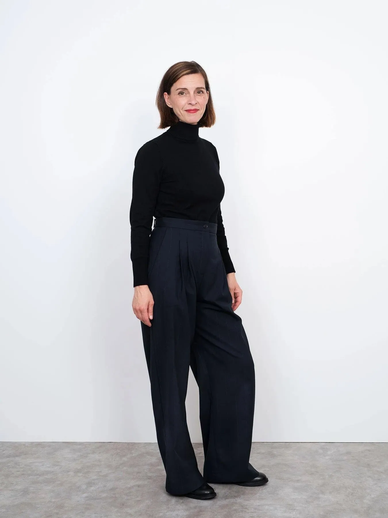 High-Waisted Trousers