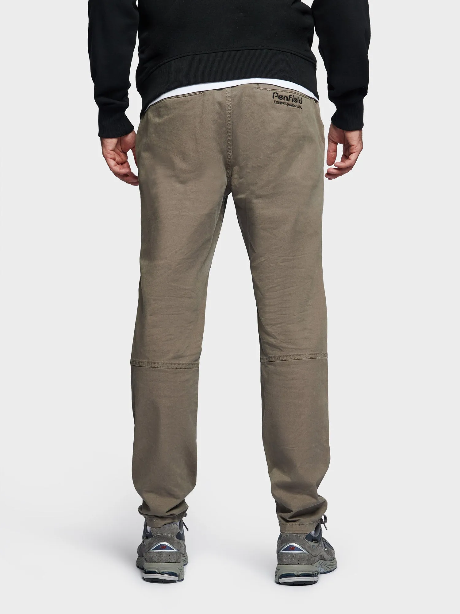 Hudson Script Elasticated Waist Pants in Bungee Cord