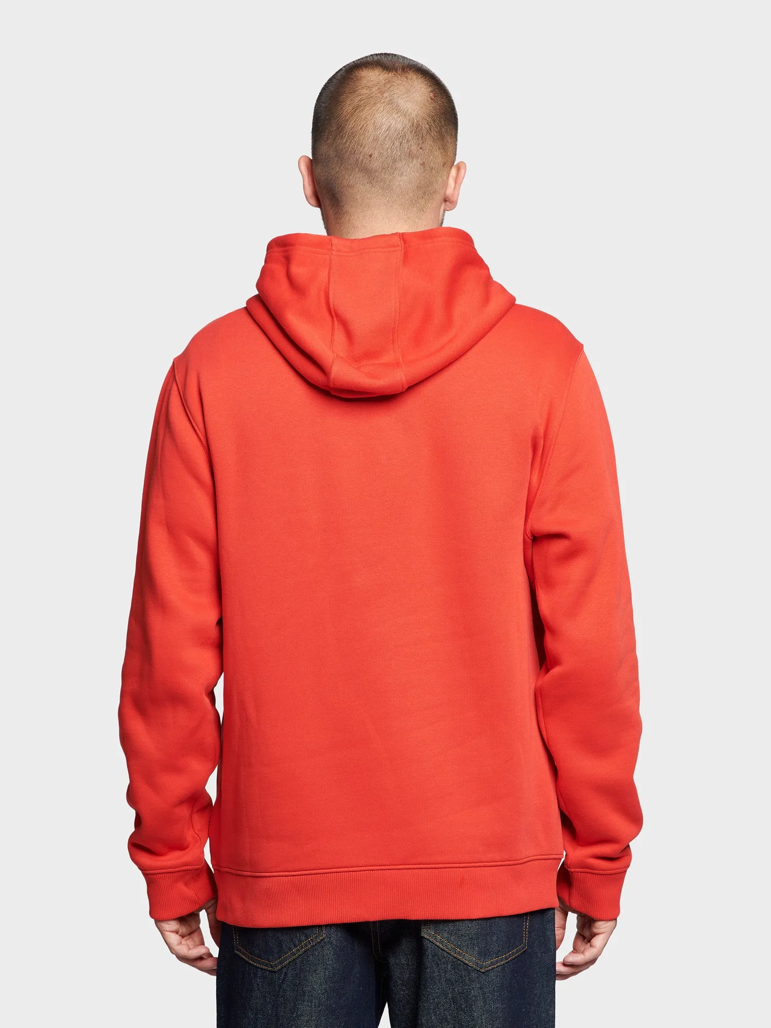 Hudson Script Hoodie in Molten Lava